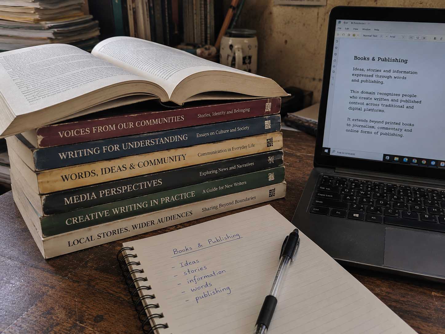 Books and publishing work supported by WALK